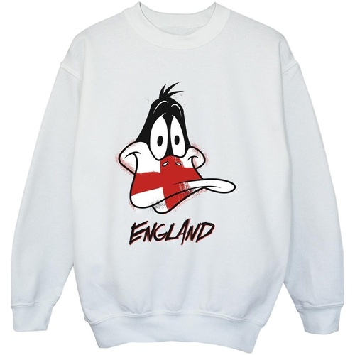 Vêtements Garçon Sweats Dessins Animés Daffy England Face Blanc