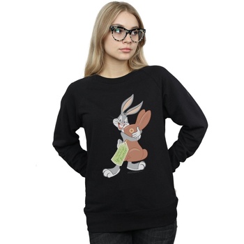 Vêtements Femme Sweats Dessins Animés Bugs Bunny Yummy Easter Noir