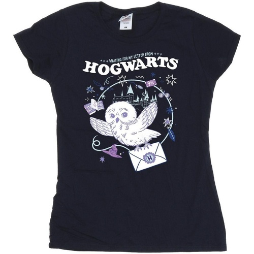 Vêtements Femme T-shirts manches longues Harry Potter  Bleu