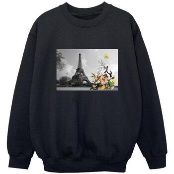 Vêtements Fille Sweats Dessins Animés Eiffel Tower Replica Noir