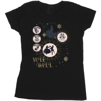 Vêtements Femme T-shirts manches longues Harry Potter Yule Ball Noir