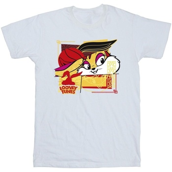 Vêtements Garçon T-shirts manches courtes Dessins Animés Lola Rabbit New Year Blanc