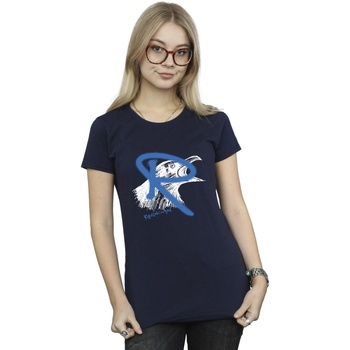 Vêtements Femme T-shirts manches longues Harry Potter Ravenclaw Pop Spray Bleu