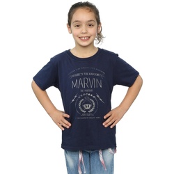 Vêtements Fille T-shirts manches longues Dessins Animés Marvin The Martian Where's The Kaboom Bleu