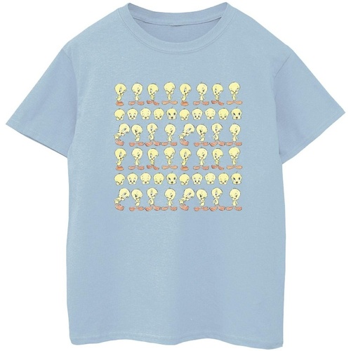 Vêtements Garçon T-shirts manches courtes Dessins Animés Tweety Repeat Bleu