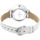 Donnez une nouvelle vie à votre dressing avec NewLife Montre Pierre Lannier CHOUQUETTE Cadran Blanc Bracelet Cuir Blanc Blanc