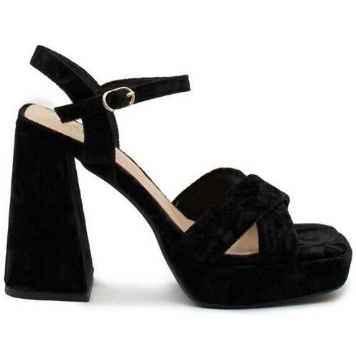 Chaussures Femme Sandales et Nu-pieds Lune Et Lautre I23BL1021 Noir