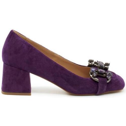 Chaussures Femme Escarpins Décorations de noël I23213 Violet