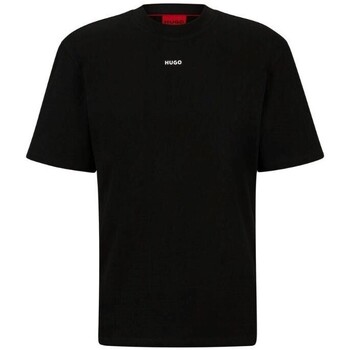 Vêtements Homme T-shirts manches courtes BOSS 50488330 DAPOLINO Noir