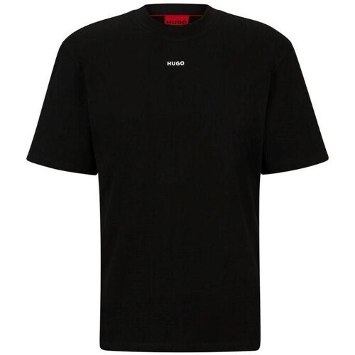 Vêtements Homme T-shirts manches courtes BOSS 50488330 DAPOLINO Noir
