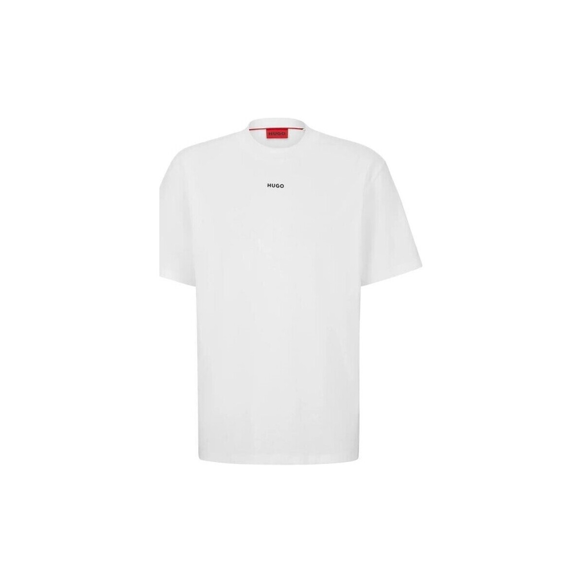 Vêtements Homme T-shirts manches courtes BOSS 50488330 DAPOLINO Blanc