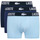 Sous-vêtements Homme Boxers Lacoste PACK 3 BOXERS Bleu