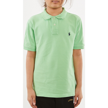 Vêtements Enfant Polos manches courtes Ralph Lauren Polo logo en jersey de coton Vert