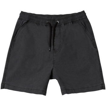 Vêtements Garçon Shorts Just / Bermudas Quiksilver Taxer Noir