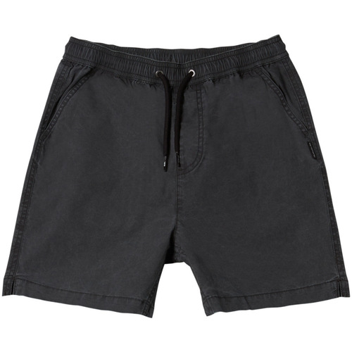 Vêtements Garçon canal Shorts / Bermudas Quiksilver Taxer Noir