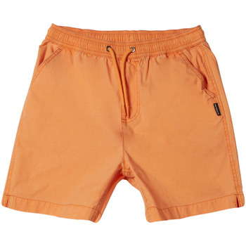 Vêtements Garçon Shorts Just / Bermudas Quiksilver Taxer Orange