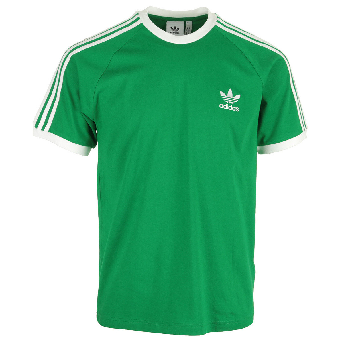 Vêtements Homme T-shirts manches courtes adidas Originals 3 Stripes Tee Shirt Vert