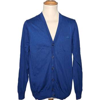 Vêtements Homme Gilets / Cardigans Lacoste gilet homme  46 - T6 - XXL Bleu Bleu