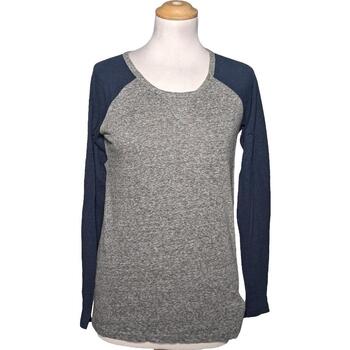 Vêtements Femme Short grey sweatshirt Bizzbee top manches longues  38 - T2 - M Gris Gris