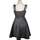 Vêtements Femme Robes courtes Boohoo robe courte  36 - T1 - S Noir Noir