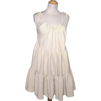 Vêtements Femme Robes courtes H&M robe courte  38 - T2 - M Beige Beige
