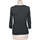 Vêtements Femme T-shirts & Polos 1.2.3 top manches longues  34 - T0 - XS Noir Noir