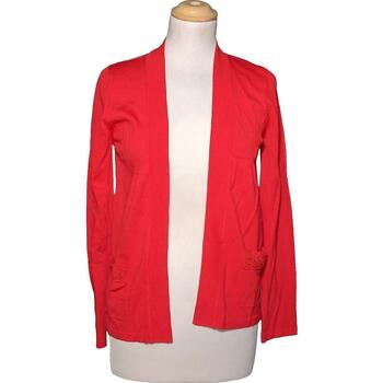 Vêtements Femme Le Temps des Cer 1.2.3 gilet femme  34 - T0 - XS Rouge Rouge