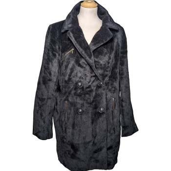 manteau caroll  manteau femme  42 - t4 - l/xl noir 
