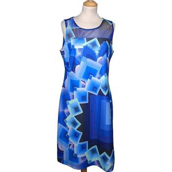 Vêtements Femme Robes Desigual robe mi-longue  42 - T4 - L/XL Bleu Bleu