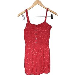 Vêtements Femme Combinaisons / Salopettes Hollister combi-short  38 - T2 - M Rouge Rouge