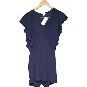 Vêtements Femme Combinaisons / Salopettes H&M combi-short  34 - T0 - XS Bleu Bleu