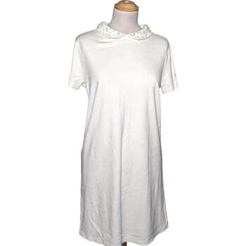 Vêtements Femme Robes courtes H&M robe courte  38 - T2 - M Blanc Blanc