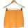 Vêtements Femme Jupes Bershka jupe courte  36 - T1 - S Orange Orange