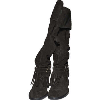 Chaussures Femme Bottes Ash paire de bottes  37 Noir Noir