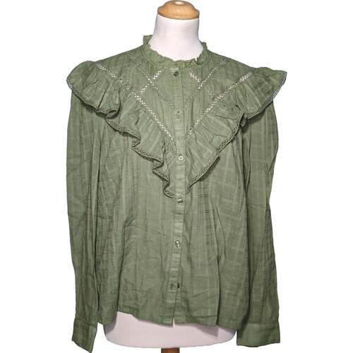 Vêtements Femme Chemises / Chemisiers Promod chemise  46 - T6 - XXL Vert Vert