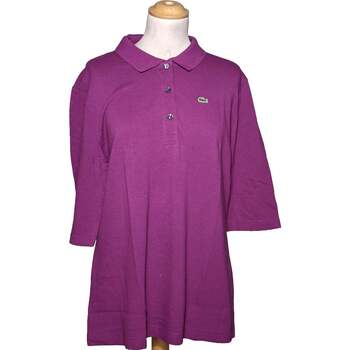 Vêtements Homme T-shirts & Polos Lacoste polo homme  48 - XXXL Violet Violet