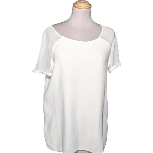Vêtements Femme T-shirts & Polos Promod 42 - T4 - L/XL Blanc