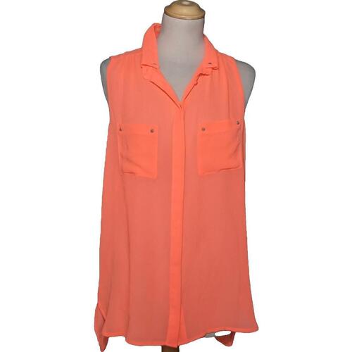 Vêtements Femme Chemises / Chemisiers Pimkie chemise  36 - T1 - S Orange Orange