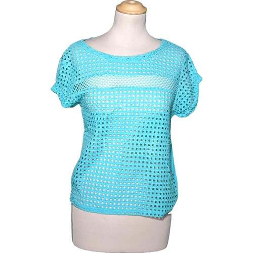 Vêtements Femme T-shirts & Polos Naf Naf top manches courtes  38 - T2 - M Bleu Bleu