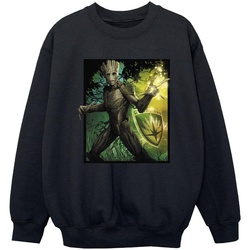 Vêtements Garçon Sweats Marvel Guardians Of The Galaxy Groot Forest Energy Noir