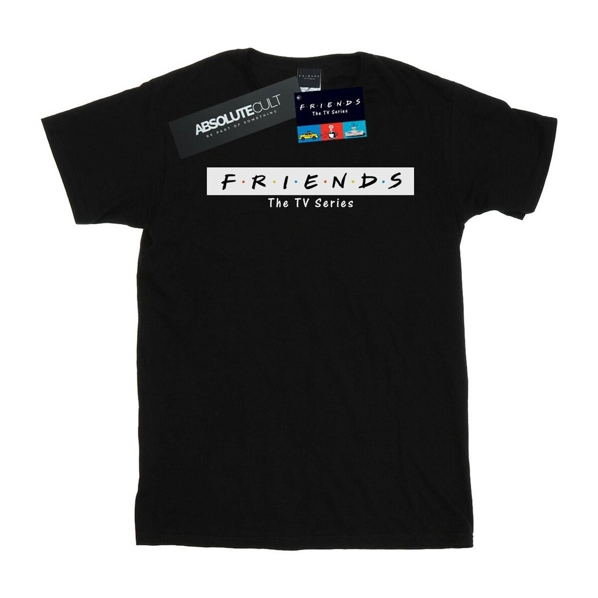 Vêtements Fille T-shirts manches longues Friends Logo Block Noir