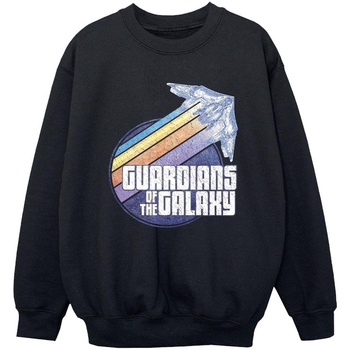 Vêtements Garçon Sweats Guardians Of The Galaxy Badge Rocket Noir