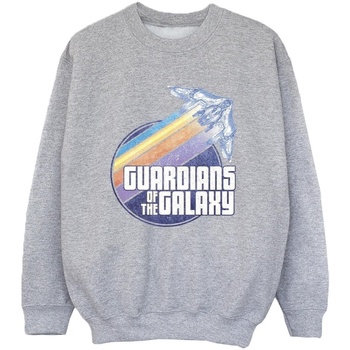 Vêtements Garçon Sweats Guardians Of The Galaxy Badge Rocket Gris