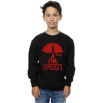 Vêtements Garçon Sweats Marvel Guardians Of The Galaxy I Am Groot Red Noir
