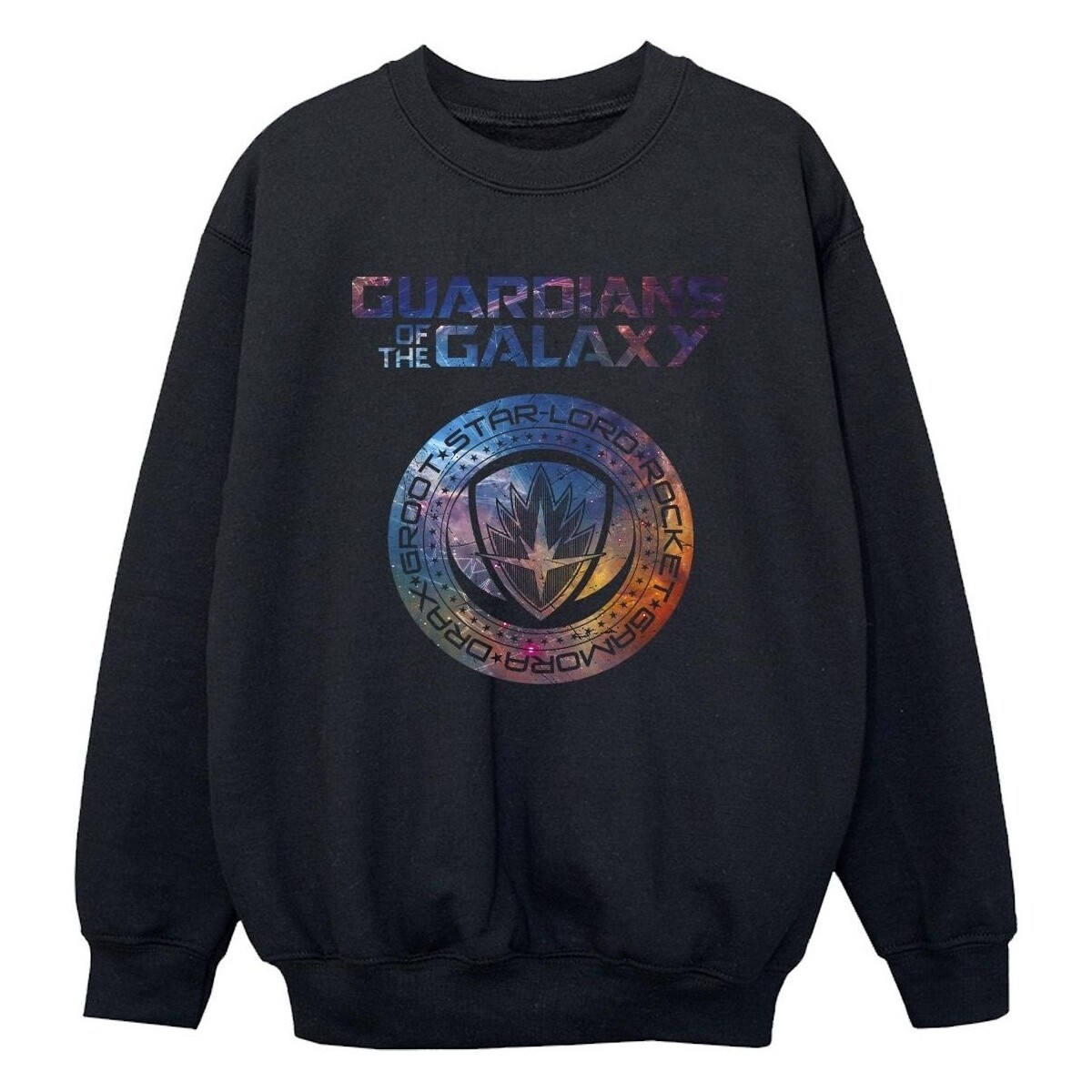 Vêtements Garçon Sweats Marvel Guardians Of The Galaxy Stars Fill Logo Noir