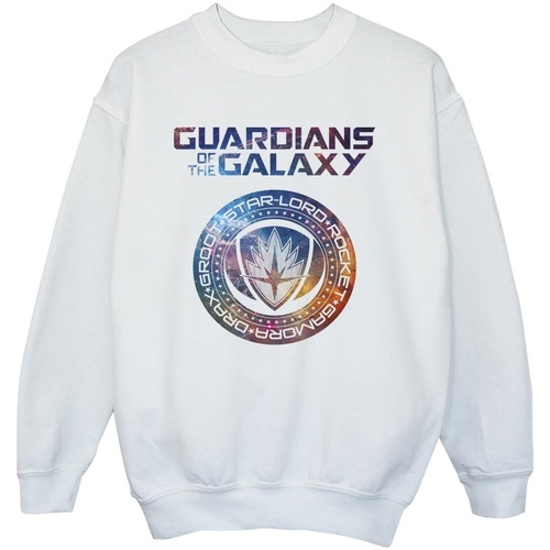 Vêtements Garçon Sweats Marvel Guardians Of The Galaxy Stars Fill Logo Blanc