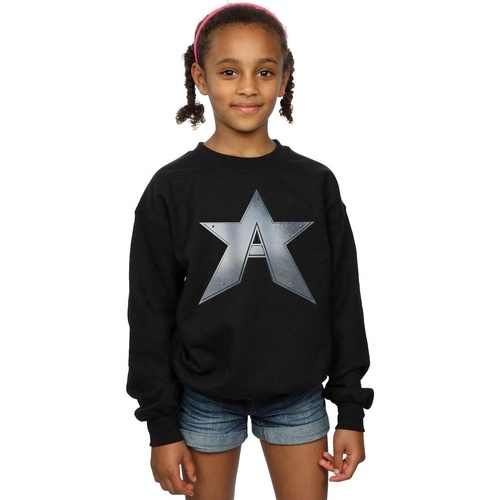 Vêtements Fille Sweats Marvel The Falcon And The Winter Soldier A Star Noir