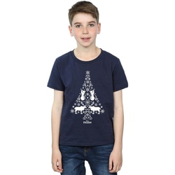 Vêtements Garçon T-shirts Adidas manches courtes Disney  Bleu