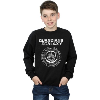 Vêtements Garçon Sweats Marvel Guardians Of The Galaxy Vol. 2 Distressed Seal Noir
