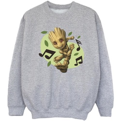 Vêtements Fille Sweats Marvel Guardians Of The Galaxy Groot Musical Notes Gris